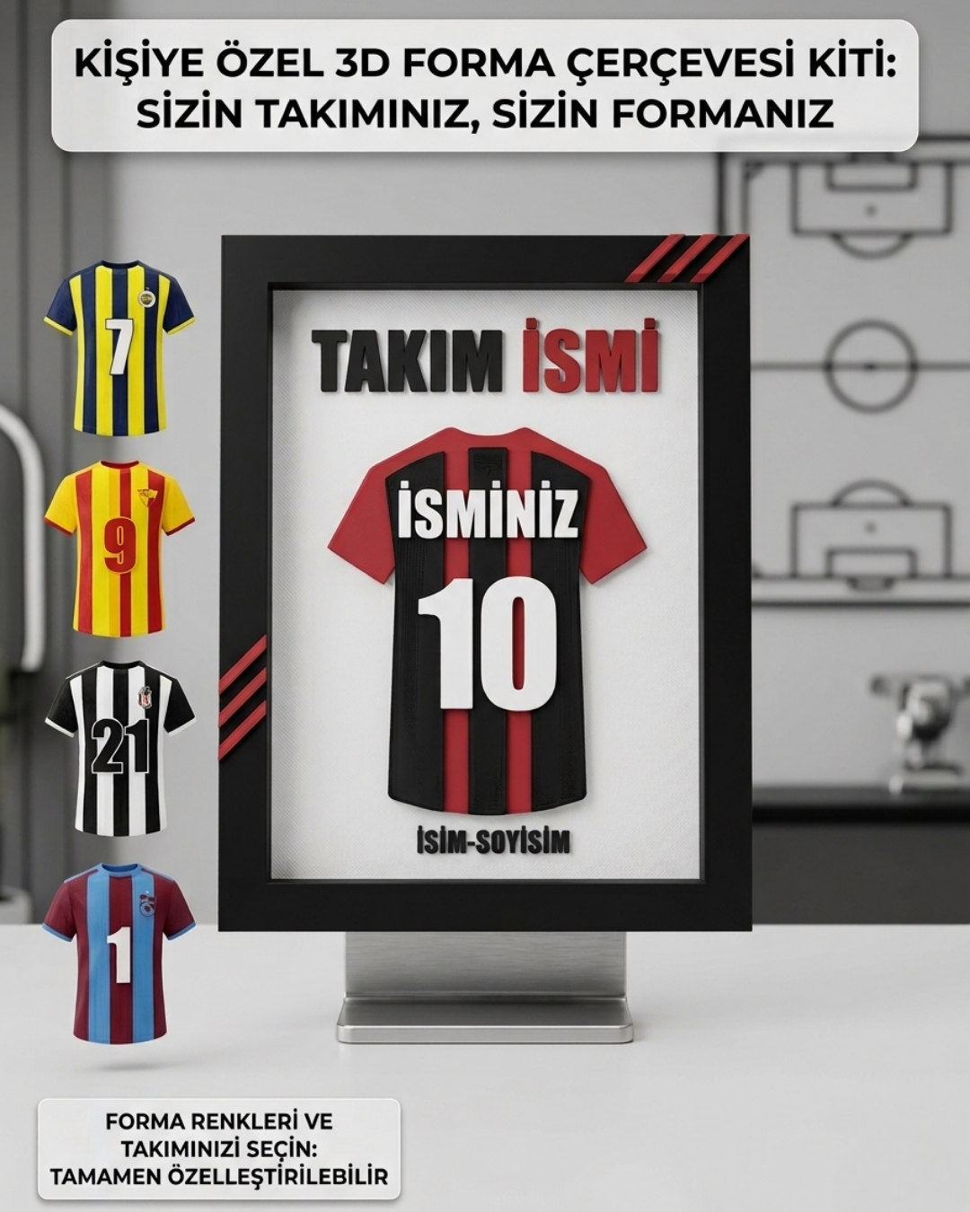 FUTBOL ÇERÇEVESİ | İSİME ÖZEL